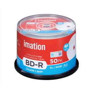 imation（イメーション） 1回録画用 ブルーレイディスク BD-R DL 50GB IM091 (片面2層 1-6倍速 50枚)｜br-select-store