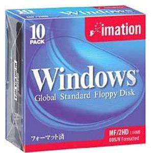 MF2HDWIN10PS 3.5フロッピーDOS10枚ケース入り｜br-select-store