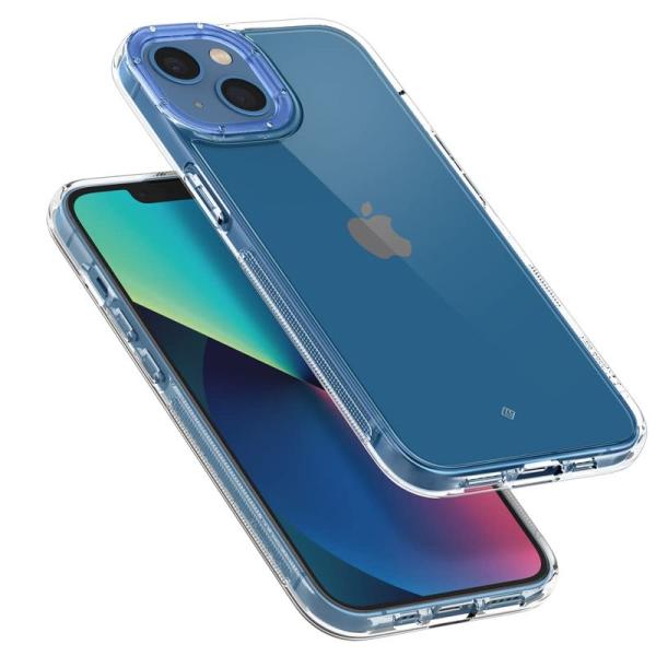 Caseology iPhone 13 対応 ケース クリア PC 背面 TPU 側面 カバー スカ...