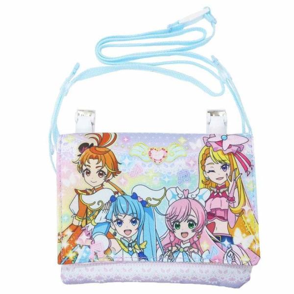 ひろがるスカイプリキュアキッズポシェットPRショルダー付マルチポケット