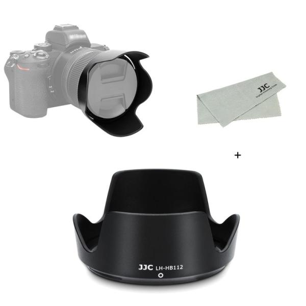 JJC HB-112 レンズフード 可逆式 Nikon NIKKOR?Z?DX?12-28mm?f/...