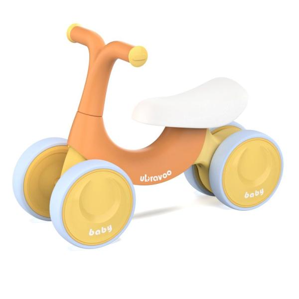 UBRAVOO 三輪車 子供用 ミニ 軽量 10ヶ月-3歳 組み立て簡単 持ち運び便利 ペダルなし自...