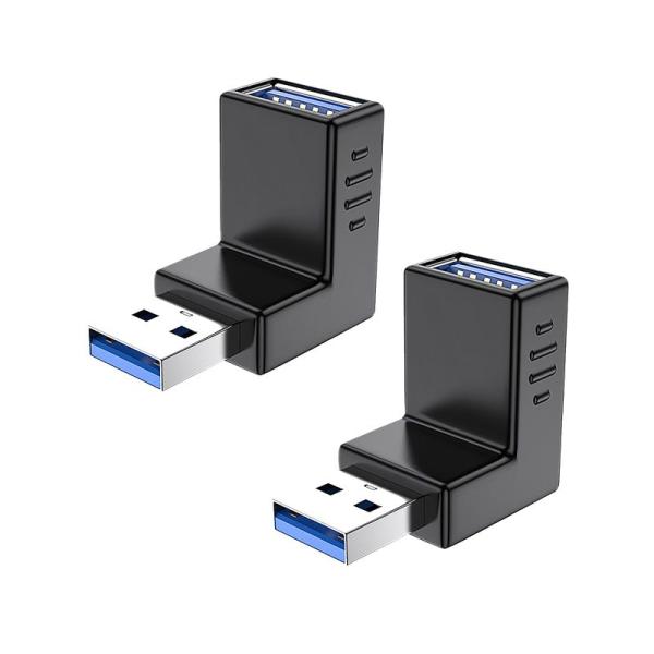 usb L字 USB変換アダプタ 車内用品 USBコネクター 超高データ伝送 usb l字/Type...