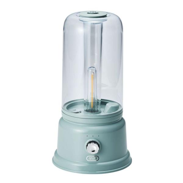 Toffy/トフィー アロマランプ加湿器 HF05 (ペールアクア) ランプ型 灯り 1.0L ミス...