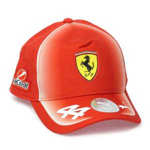 フェラーリ/キャップ2個/折りたたみ傘１個/新品未使用　赤＆白　送料無料 2026 スクーデリア フェラーリ FW コンパクト アンブレラ ブラック F1