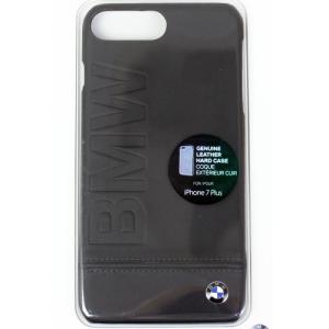 BMW iPhone7 Plus /8Plus レザー ハードケース ロゴ BK　BMHCP7LLL...