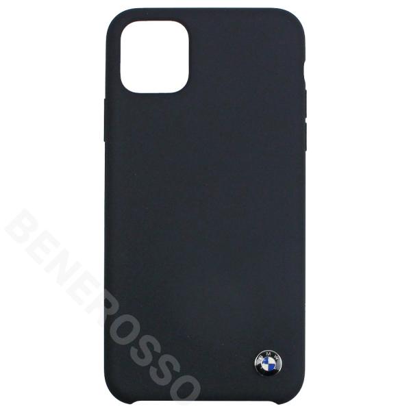 BMW iPhone11Pro Max ハードシリコン ケース ブラック BMHCN65SILBK