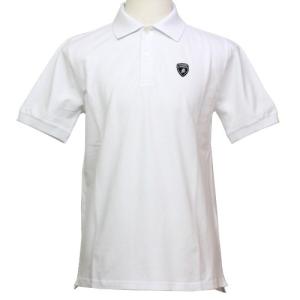 ランボルギーニ メンズ シールド ポロ ホワイト 9009553CCW017　