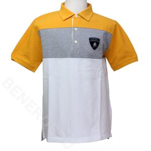 ランボルギーニ メンズ アヴェンタドール ロードスター ポロ YL/WH 9011543CCY043