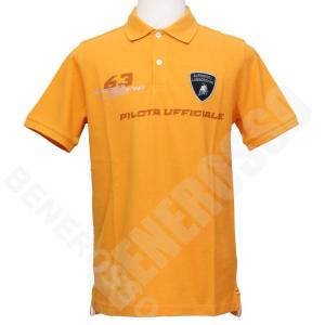 ランボルギーニ メンズ Impronta Sportiva ポロ イエローホース 9011550CCY040