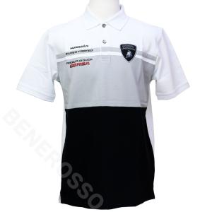 ランボルギーニ メンズ Huracan Super Trofeo ポロ BK/ST/WH 9011552CCW071