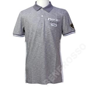 ランボルギーニ メンズ Miura SS ポロ グレイ（Grigio Antares）9012226CCE104