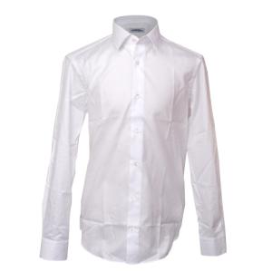 ランボルギーニ メンズ スリムフィット パナマ シャツ ホワイト 9109013CCW017
