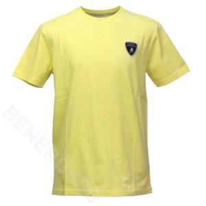 ランボルギーニ メンズ ベーシック シールド Tシャツ アカシアイエロー 9011554CCY044　