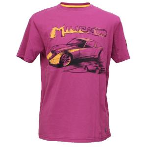 ランボルギーニ メンズ アーティスティック Miura Tシャツ ラズベリー 9010125CCX008