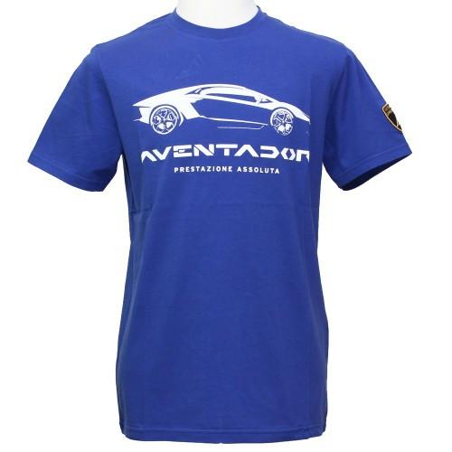 ランボルギーニ メンズ Aventador Tシャツ コバルト 9011112CCU041