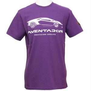 ランボルギーニ メンズ Aventador Tシャツ プラム 9011112CCV026