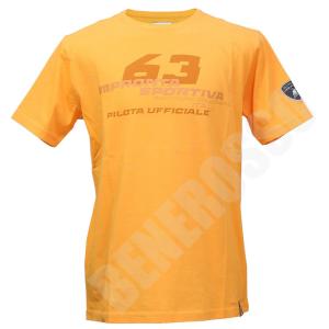 ランボルギーニ メンズ Impronta Sportiva Tシャツ イエローホース  9011584CCY040