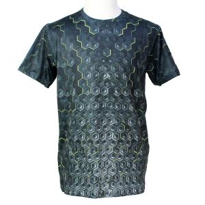 ランボルギーニ メンズ カーボンセル Tee ブラック 9012419YYB072