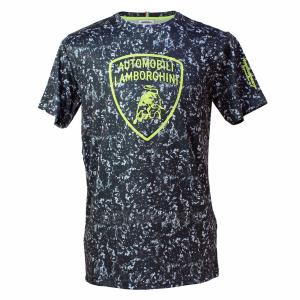 ランボルギーニ メンズ Forged Carbon Fiber Tee ブラック 9012421CCB053