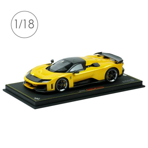 BBR MODELS 1/18スケール フェラーリ F80 Giallo Tristrato / B...