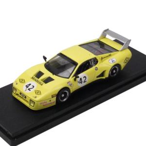 BEST 1/43スケール フェラーリ BB LM シルバーストーン 1981 ♯42 イエロー 9...