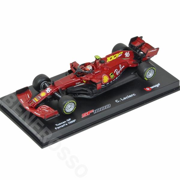 BBURAGO 1/43スケール フェラーリ SF1000 C.ルクレール 2020 トスカーナGP...