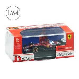 Bburago 1/64スケール フェラーリ SF-25 2025 オーストラリアGP #44 L.ハミルトン クリアケース/ドライバー無 18-56804H