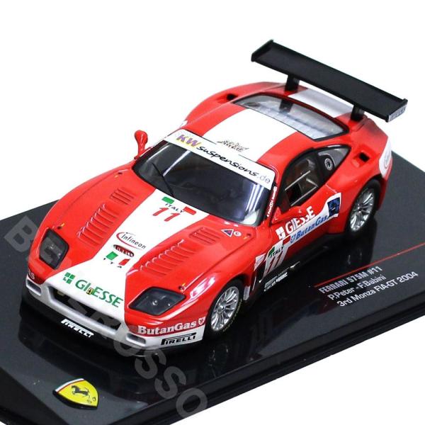 ixo 1/43スケール フェラーリ 575M MONZA FIA-GT 2004 ♯11 FER0...