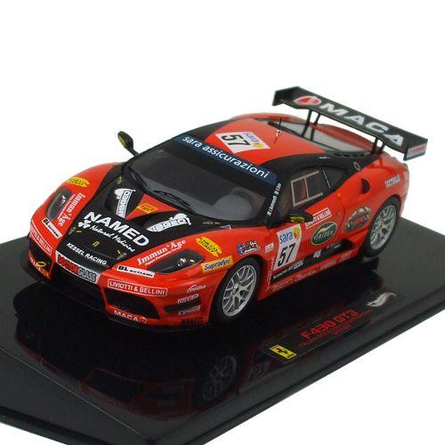 マテル 1/43スケール フェラーリ F430 GT3 #57 イタリアンチャンピオンシップ 200...