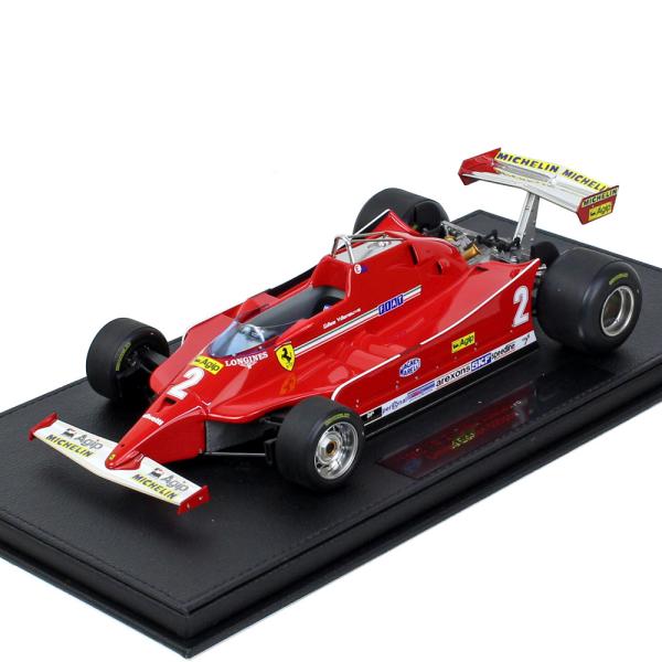 TOPMARQUES 1/18スケール フェラーリ 126C #2 G.ヴィルヌーブ イタリアGP ...