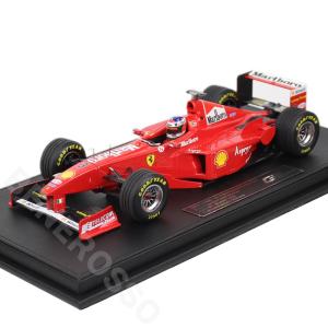 TOPMARQUES 1/18スケール フェラーリ F300 1998 イタリアGP ウィナー #3 M.シューマッハ ドライバーフィギュア付 （デカール加工） GRP075AWD｜br-sf