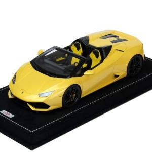 MRコレクション 1/18スケール ランボルギーニ ウラカン P610-4 spyder Giallo Midas LAMBO020D｜br-sf