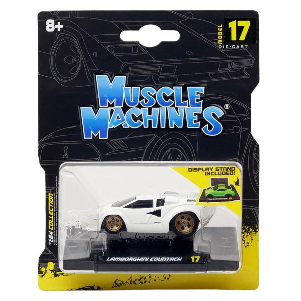 Maisto 1/64スケール MM ランボルギーニ カウンタック ホワイト MS15541W