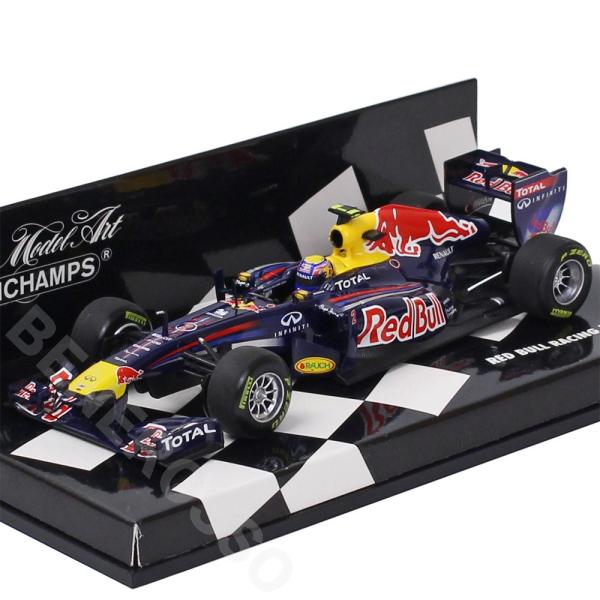 MINICHAMPS 1/43スケール レッドブル レーシング ルノー RB7 2011 M.ウェバ...