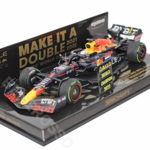 MINICHAMPS 1/43スケール オラクル レッドブル レーシング RB18 M.フェルスタッペン 日本GP 2022 ウィナー ピットボード付き 京商限定 413223801｜br-sf