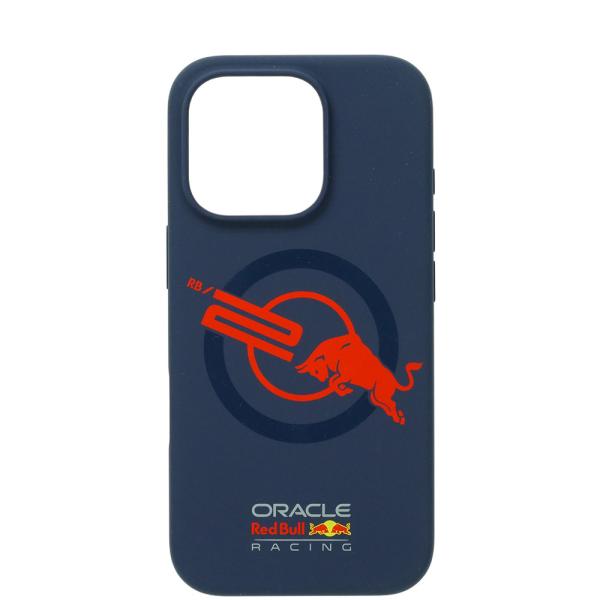 オラクル レッドブル レーシング iPhone16Pro マグセーフ シリコン バックカバー ORB...