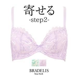 育乳ブラ ブラジャー下着 補整 補正 谷間 バストアップ ブラデリスニューヨーク BRADELIS bradelis BRNY デボラブラ ステップ2 ナオミタイプ  mk