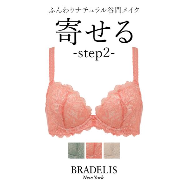 育乳ブラ ブラジャー下着 補整 補正 谷間 バストアップ ブラデリス BRADELIS bradel...