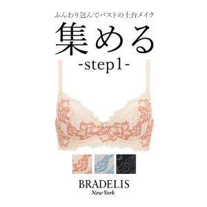 ブラ ブラジャー下着 補整 補正 脇高 育乳ブラデリス BRADELIS bradelis BRNY ブラデリス ウェンディステップ1ブラ24S2 ウェンディタイプ 1219sl｜bradelisny