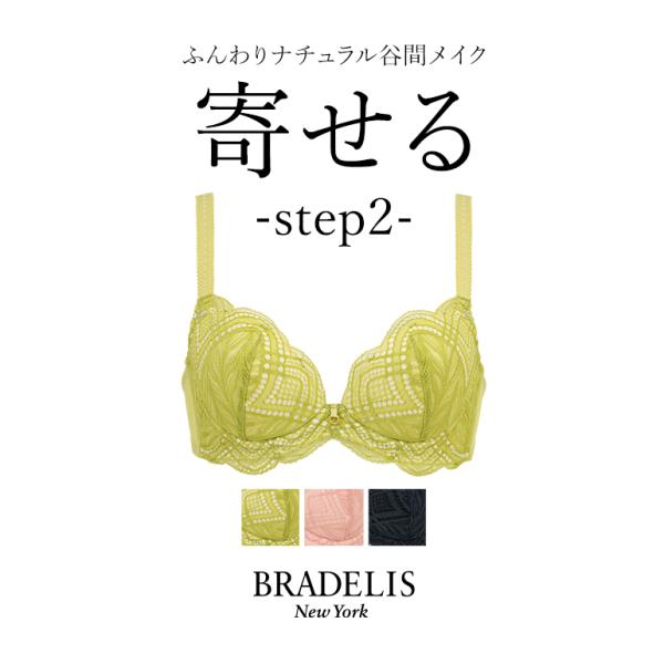 ブラジャー下着 補整 補正 谷間 育乳 バストアップ ブラデリス BRADELIS bradelis...