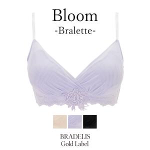 ブラ ノンワイヤー ブラレット ランジェリー ブラデリスニューヨーク ゴールドレーベル Bloom Bralette BRADELIS Gold Label BRNY SALE 返品交換不可 0726gln｜bradelisny