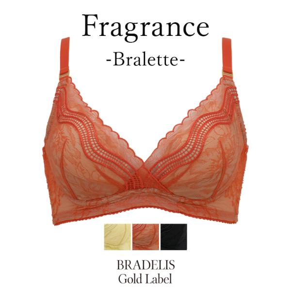 ブラ ノンワイヤー ランジェリー ブラデリスニューヨークゴールドレーベル Fragrance Bra...