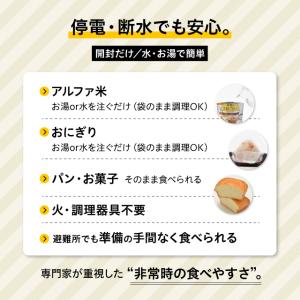 【防災士×管理栄養士監修】非常食セット 5人用...の詳細画像5