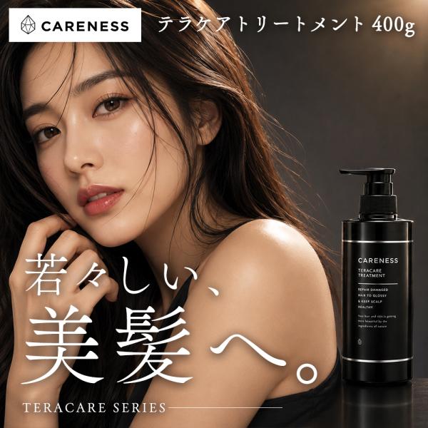 【特許成分配合】【ヒト毛根幹細胞順化培養液】ケアネス テラケア トリートメントII 400g ケアネ...