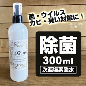 除菌スプレー （ ジアガード jia guard  300ml ）菌やウイルスにも！次亜塩素酸水/感染症予防に｜brain8