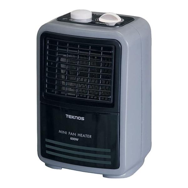 TEKNOS ミニファンヒーター（温調付）TSO-604　テクノス