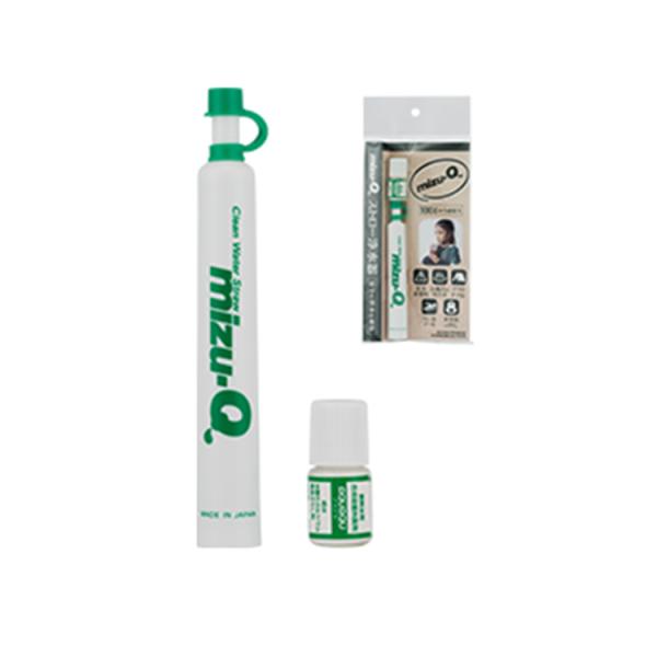 携帯型ストロー浄水器 mizu-Q ミズキュー みずQ ミズQ 雨水や川の水を飲料水に 防災グッズ ...