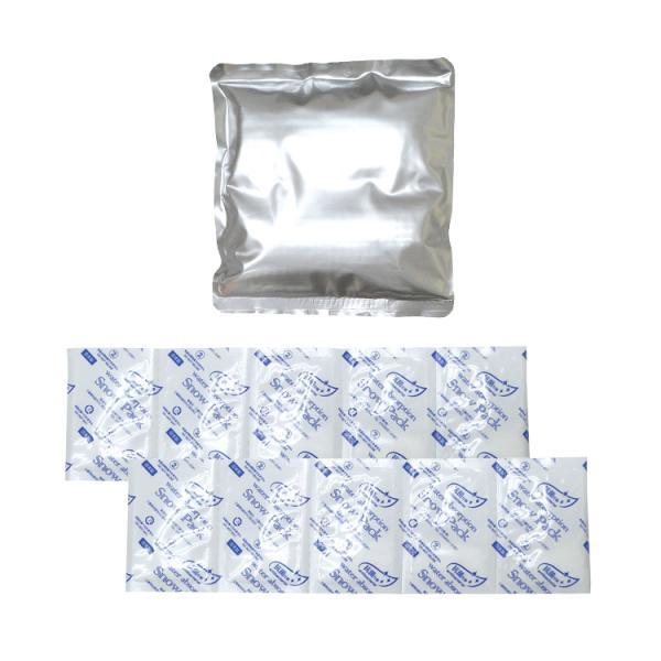 アイスバックWダブル用交換保冷剤セット BR-571 背中用アルミ保冷剤 脇用シート保冷剤 熱中症対...