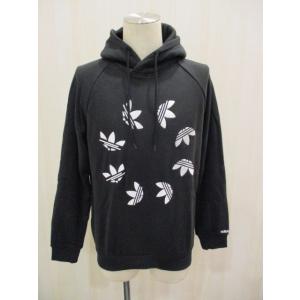 adidas Originals モノグラム ファージャケット （ワイルドブラウン